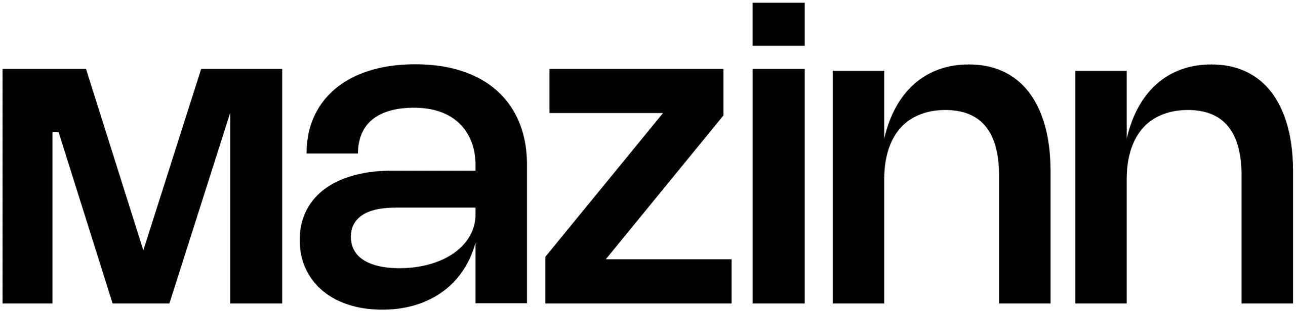 logo mazinn negro